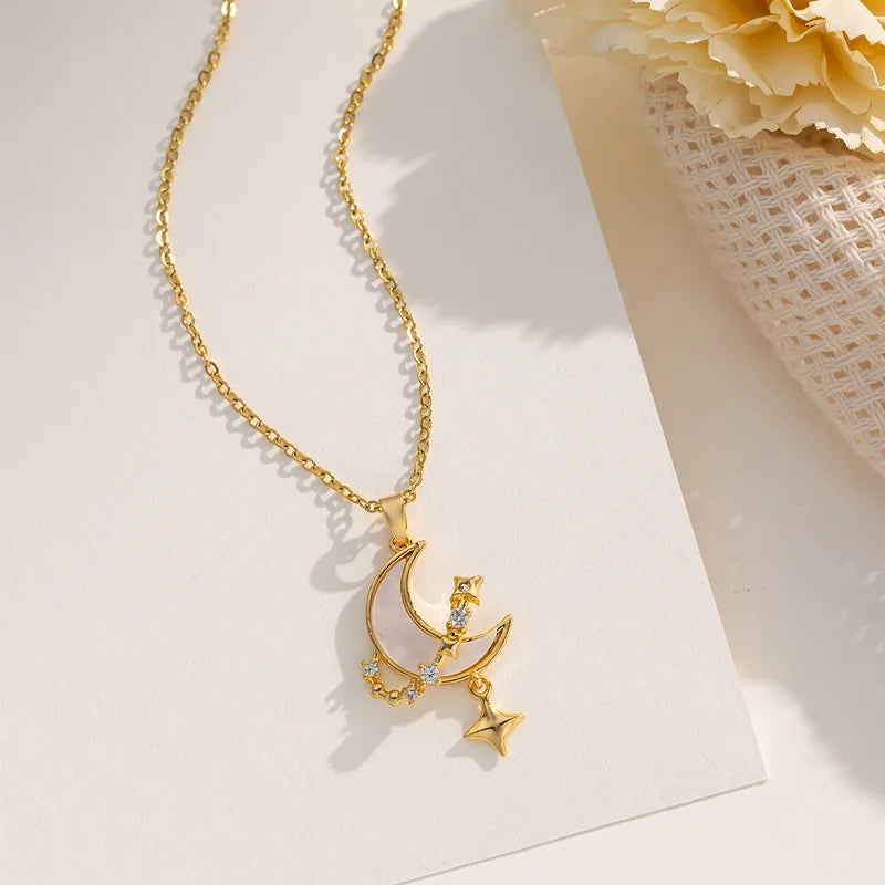 Moon & Stars Necklace