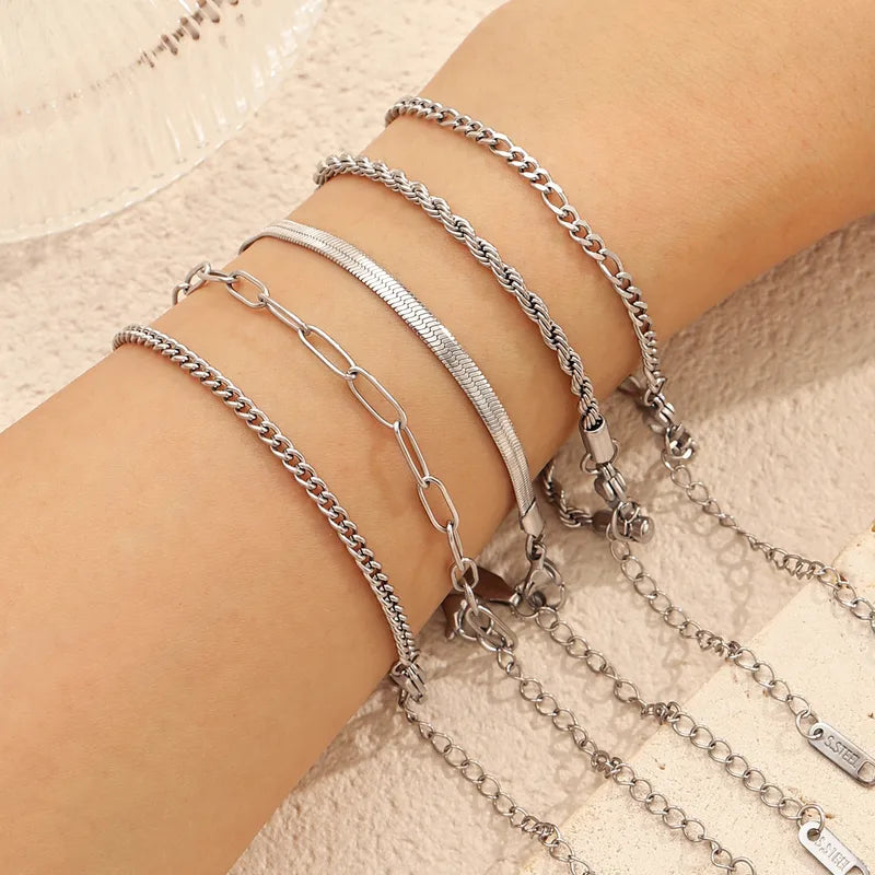 Stackable bracelets