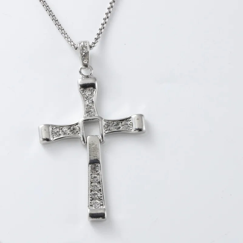 Men's Cross Pendant Necklace