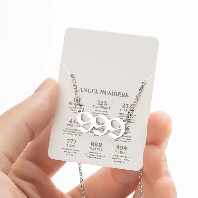 Angel Numbers Necklace