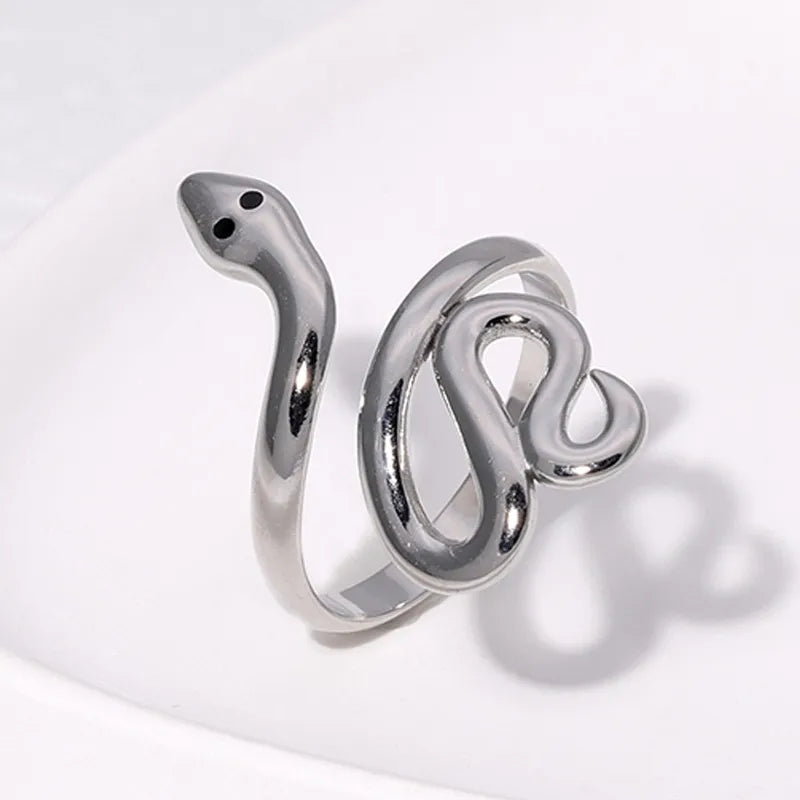 Snake Smooth Adjustable Ring