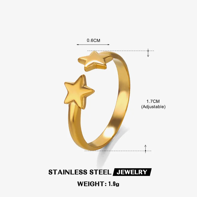 Star Open Ring