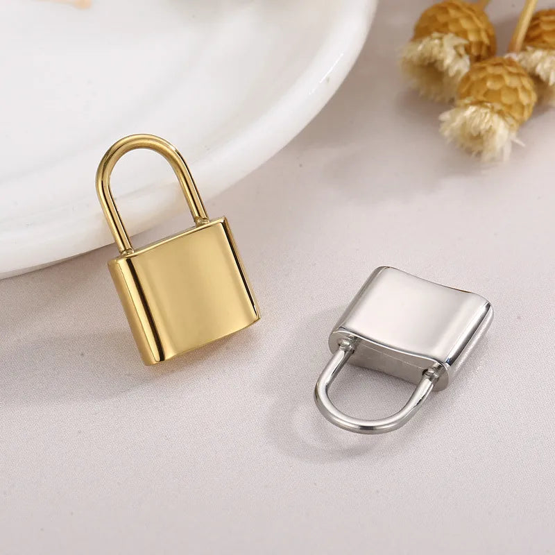 Lock Pendant Necklace