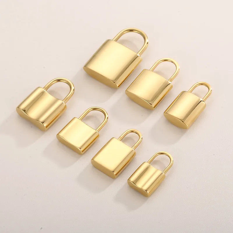 Lock Pendant Necklace