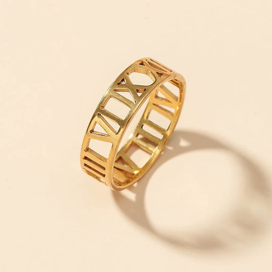 Roman Numbers Ring