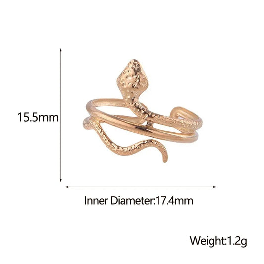 Snake Open Ring