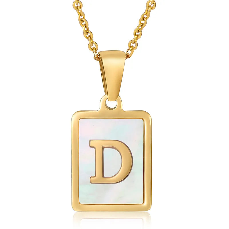 Iris Initial Necklace