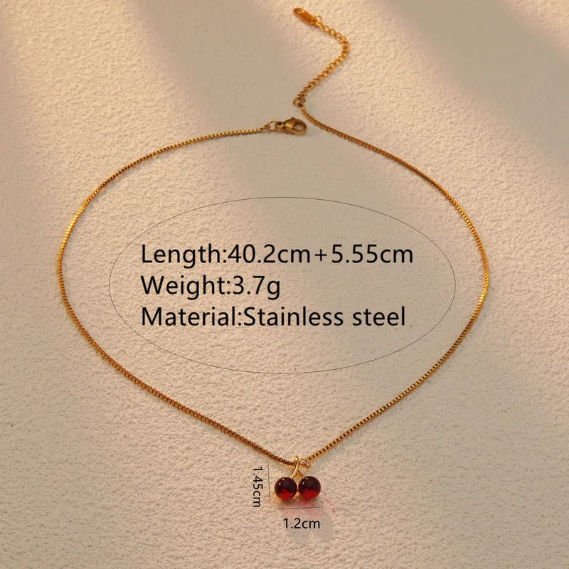 Cherries Necklace