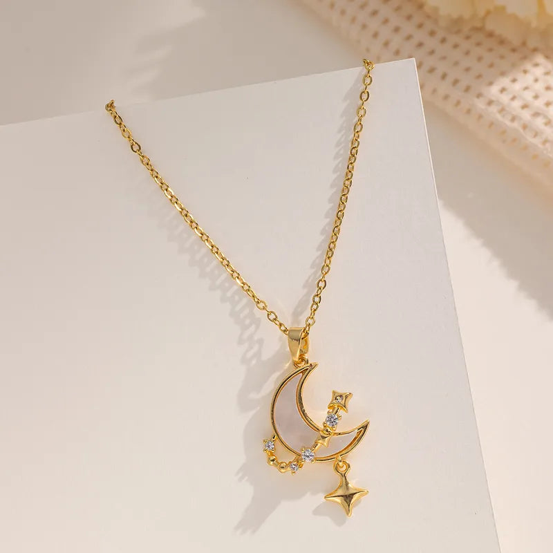Moon & Stars Necklace
