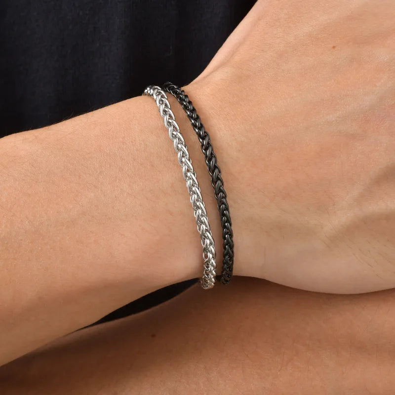 Double bracelet Woven Chain