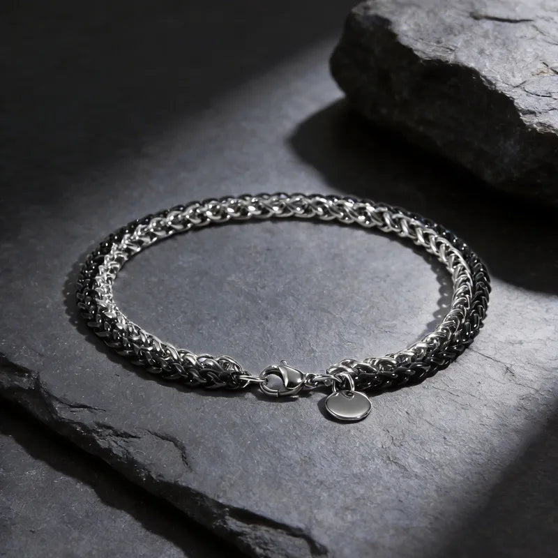 Double bracelet Woven Chain
