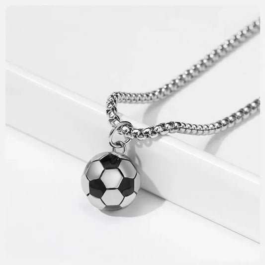 Football Pendant Necklace