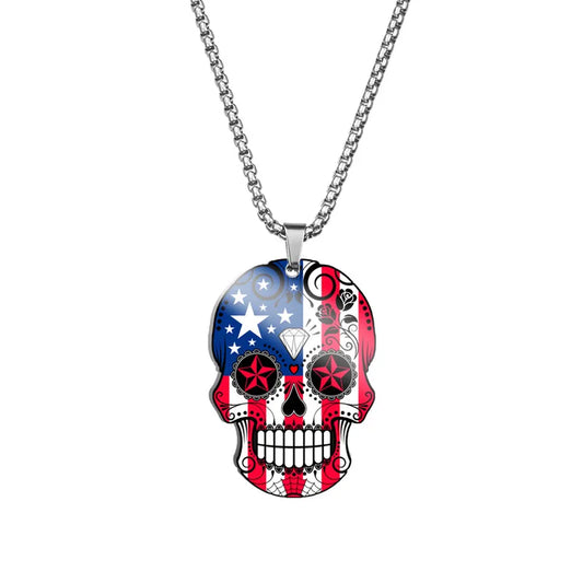 Scull Pendant Necklace