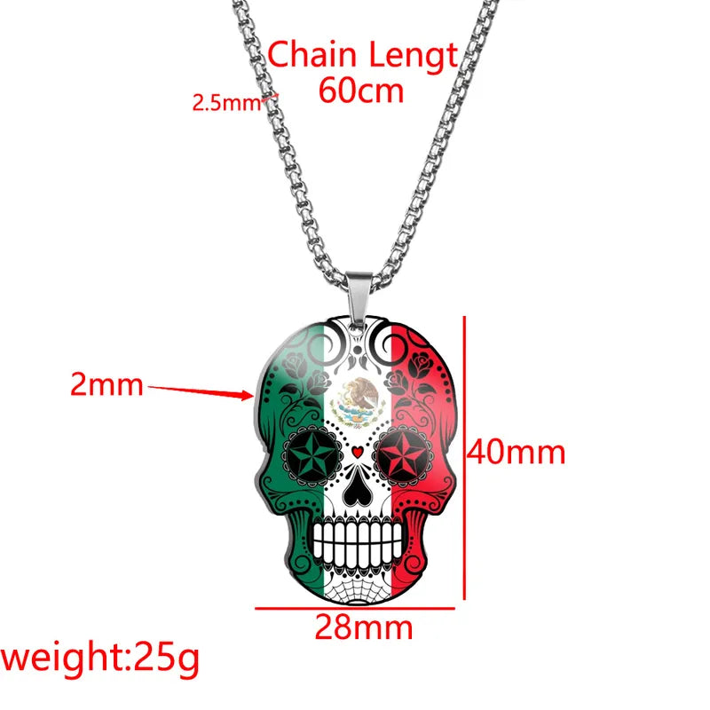 Scull Pendant Necklace