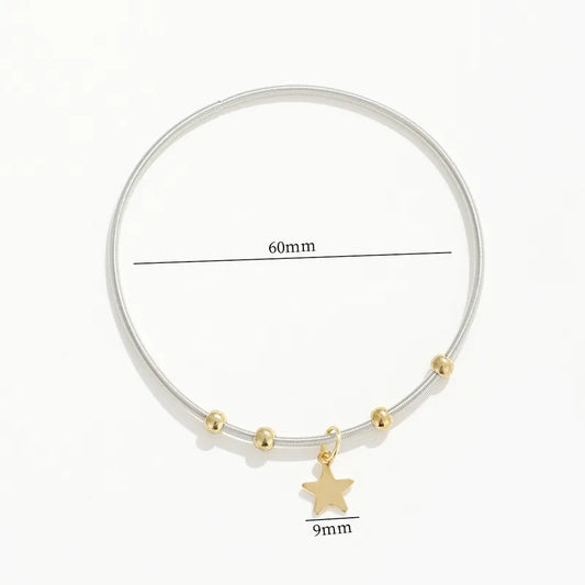wire Bracelet w/pendant
