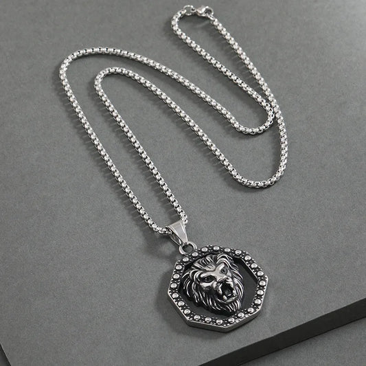 Lion Pendant Necklace