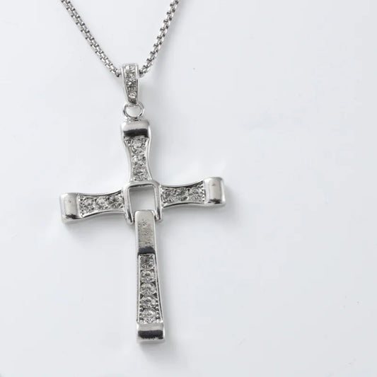 Men's Cross Pendant Necklace