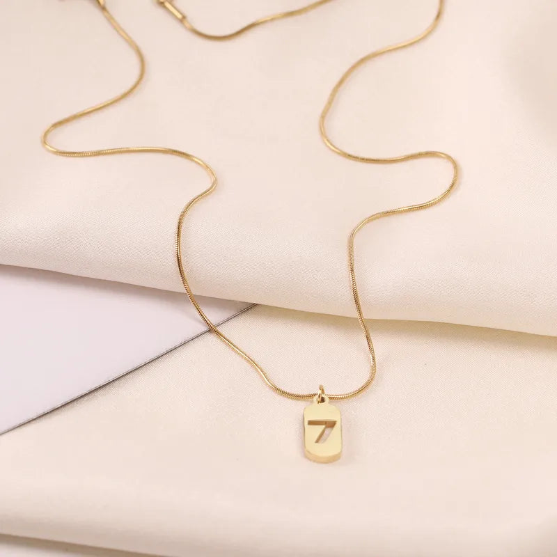 Lucky 7 Pendant Necklace