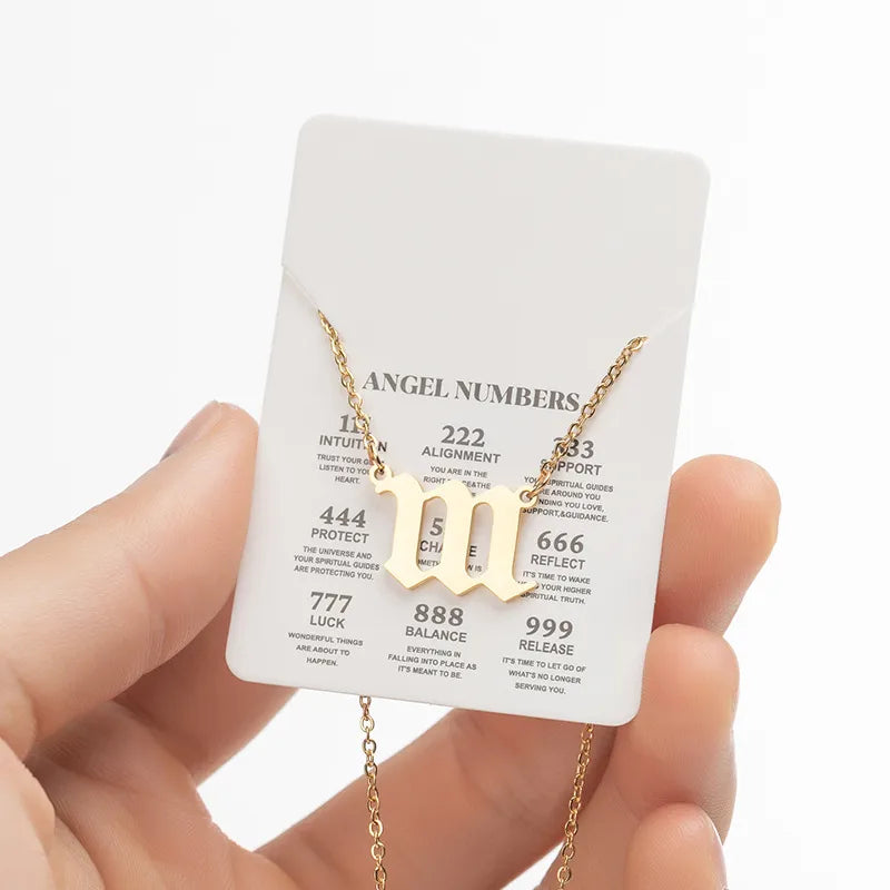 Angel Numbers Necklace