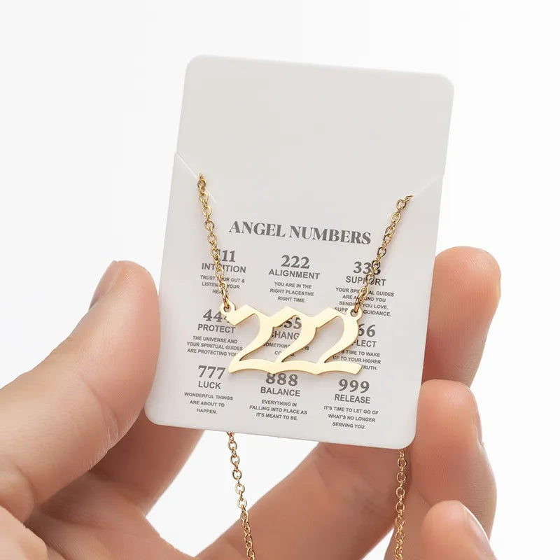 Angel Numbers Necklace