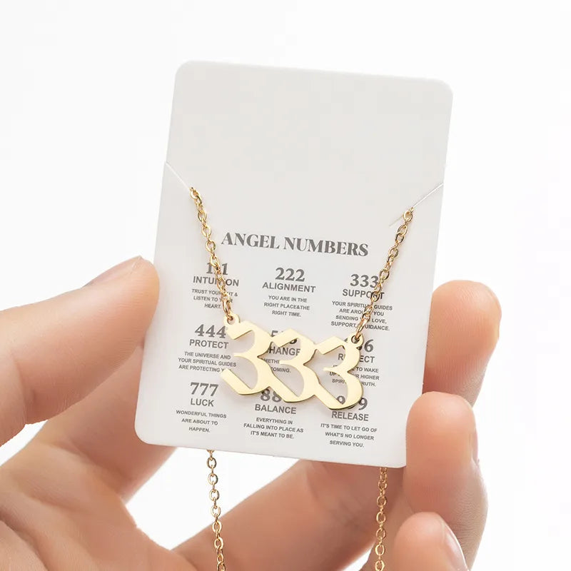 Angel Numbers Necklace