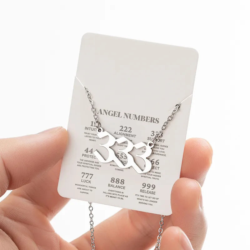 Angel Numbers Necklace