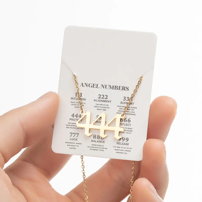 Angel Numbers Necklace