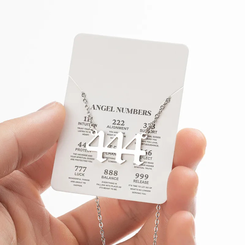 Angel Numbers Necklace