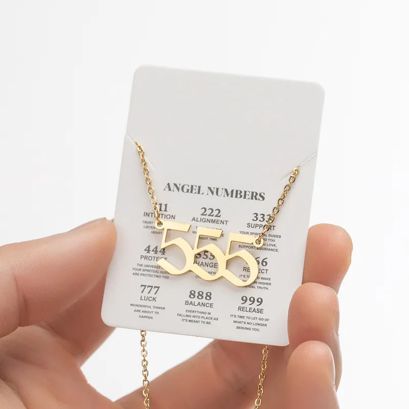 Angel Numbers Necklace