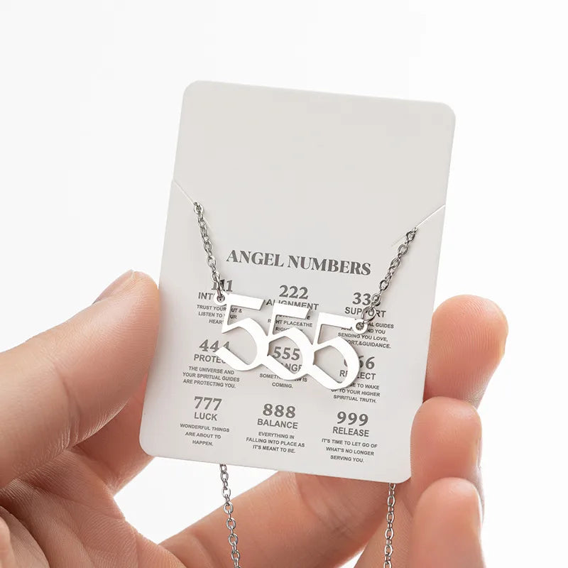 Angel Numbers Necklace