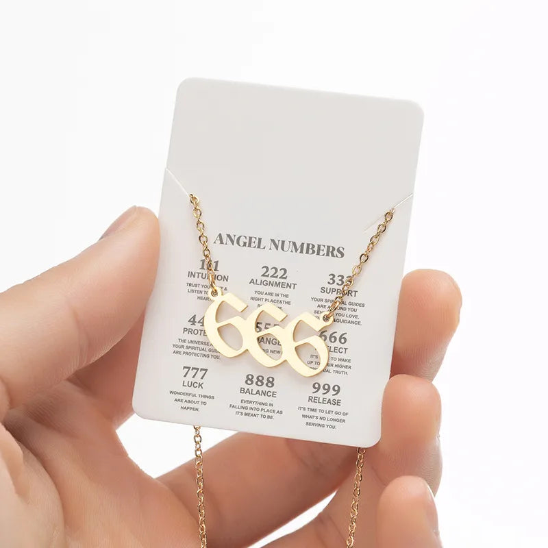 Angel Numbers Necklace
