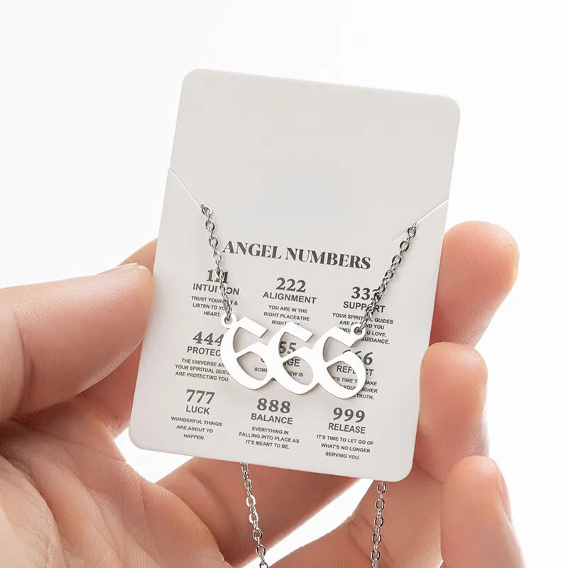 Angel Numbers Necklace
