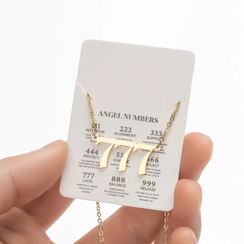 Angel Numbers Necklace