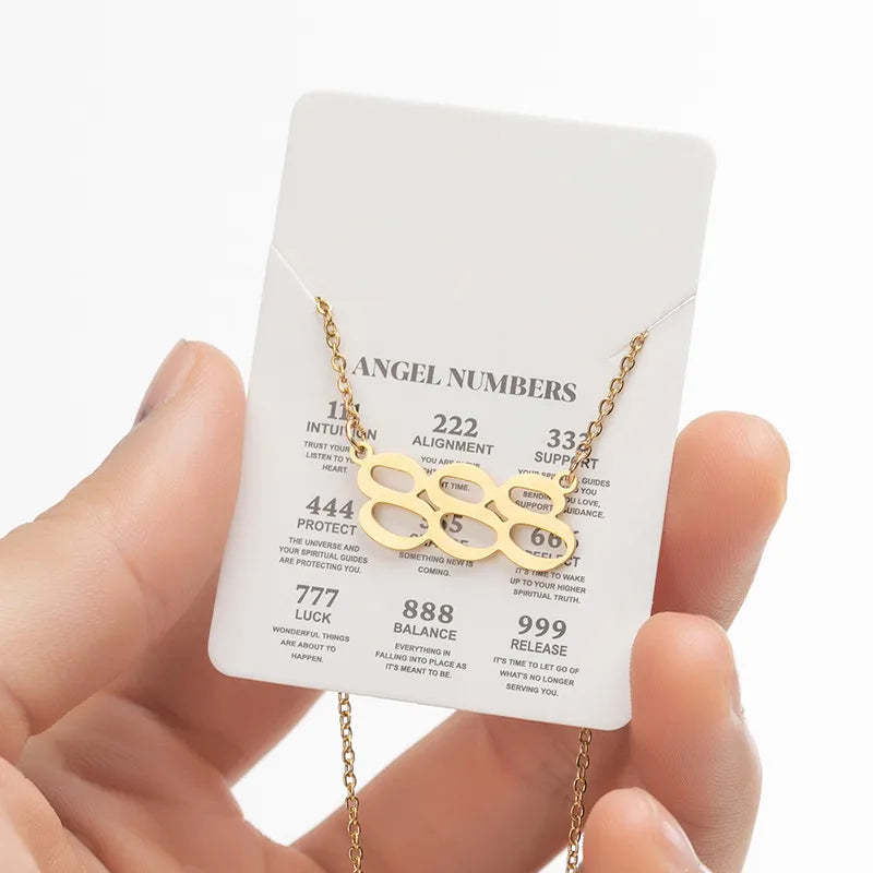 Angel Numbers Necklace