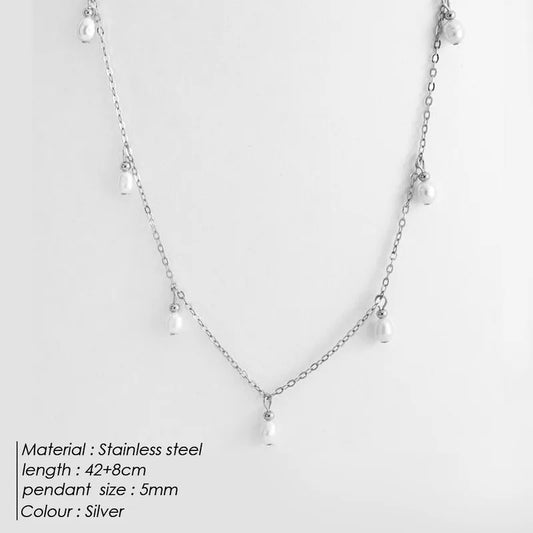Elegant Pearls Necklace
