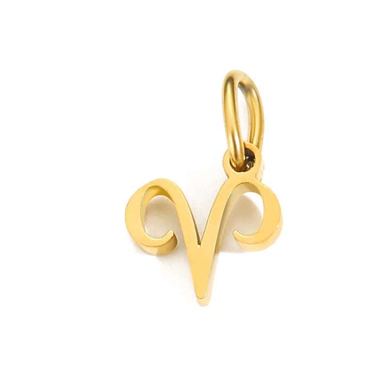 Zodiac Sign Pendant Necklace