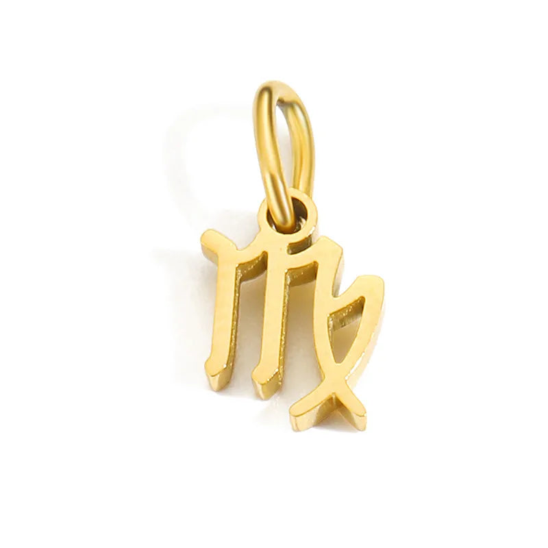 Zodiac Sign Pendant Necklace