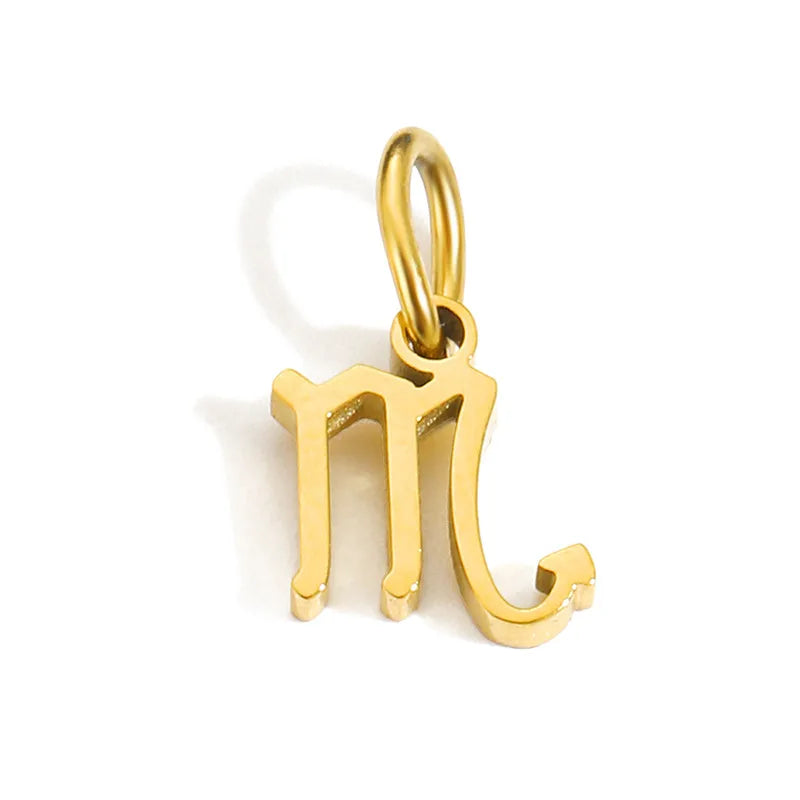 Zodiac Sign Pendant Necklace