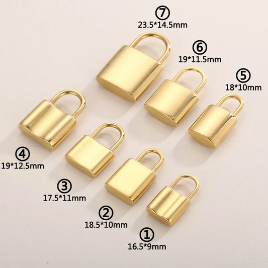 Lock Pendant Necklace