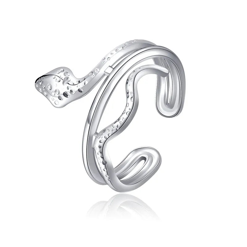 Snake  Open Rings