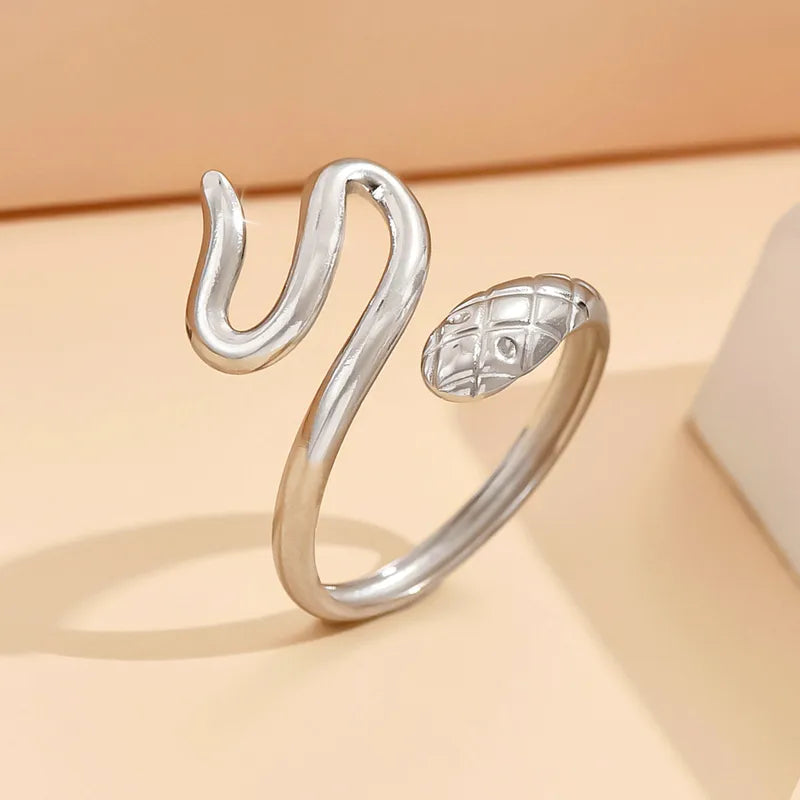 Snake  Open Rings