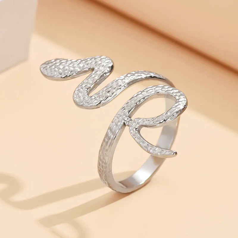 Snake  Open Rings