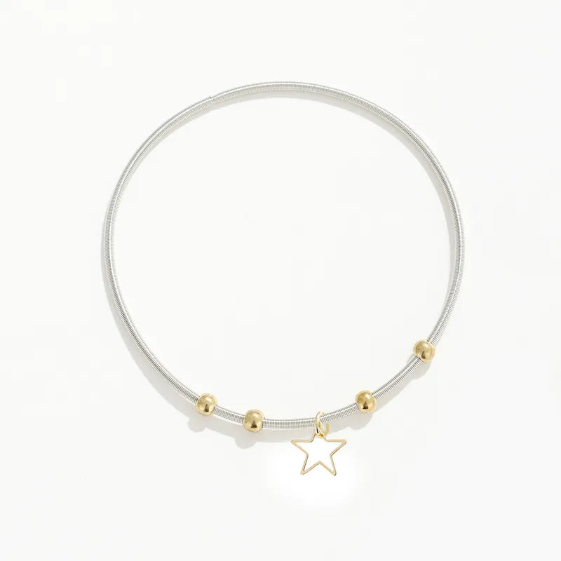 wire Bracelet w/pendant