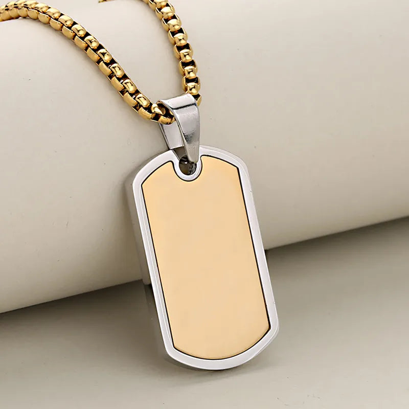 Dog Tag Necklace