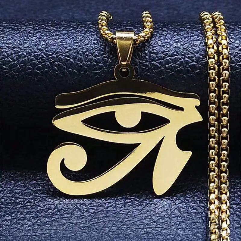 Pharaoh's Eye Pendant Necklace