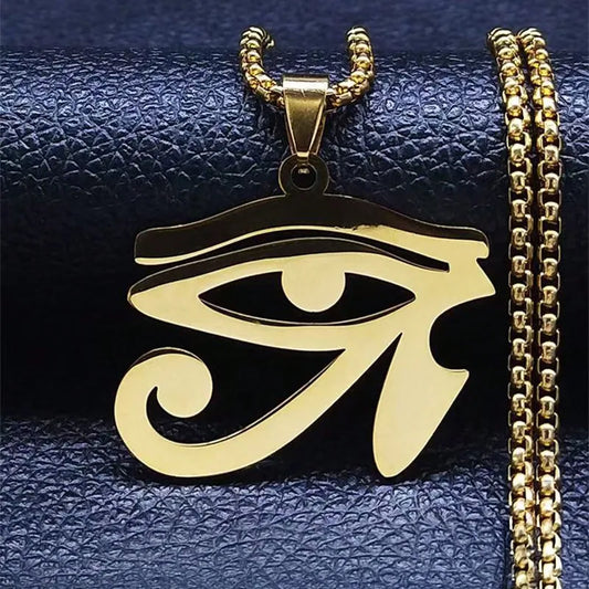 Pharaoh's Eye Pendant Necklace