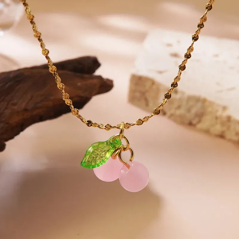Cherries Necklace