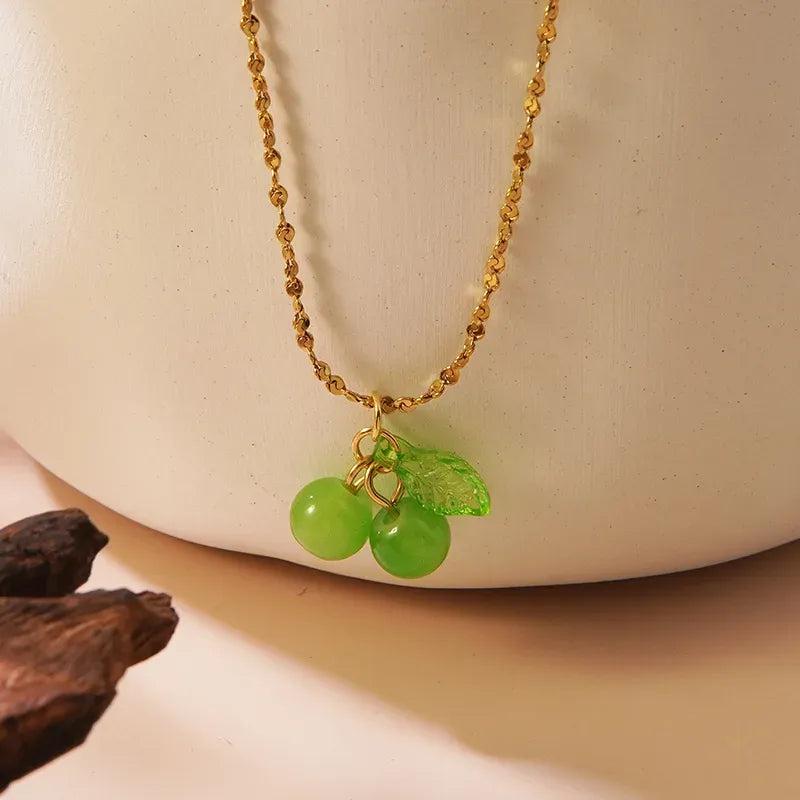 Cherries Necklace