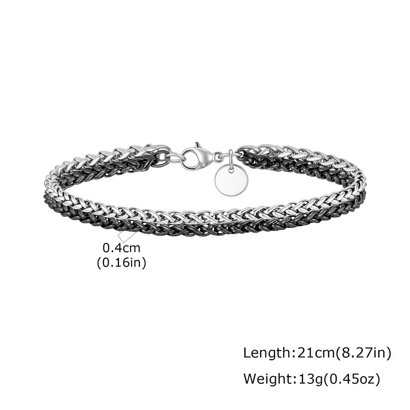 Double bracelet Woven Chain