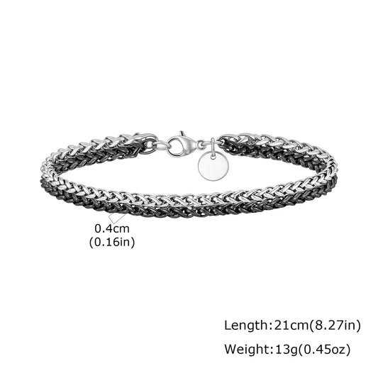 Double bracelet Woven Chain